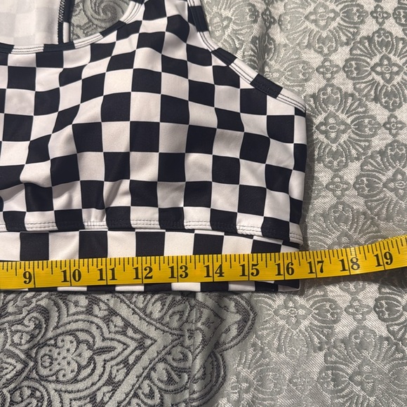 Checker sports bra - Picture 3 of 5